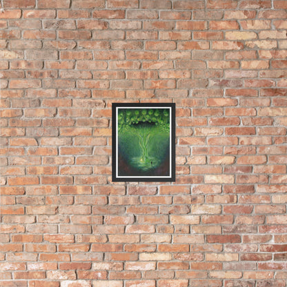 Árbol de la vida - Impresión enmarcada