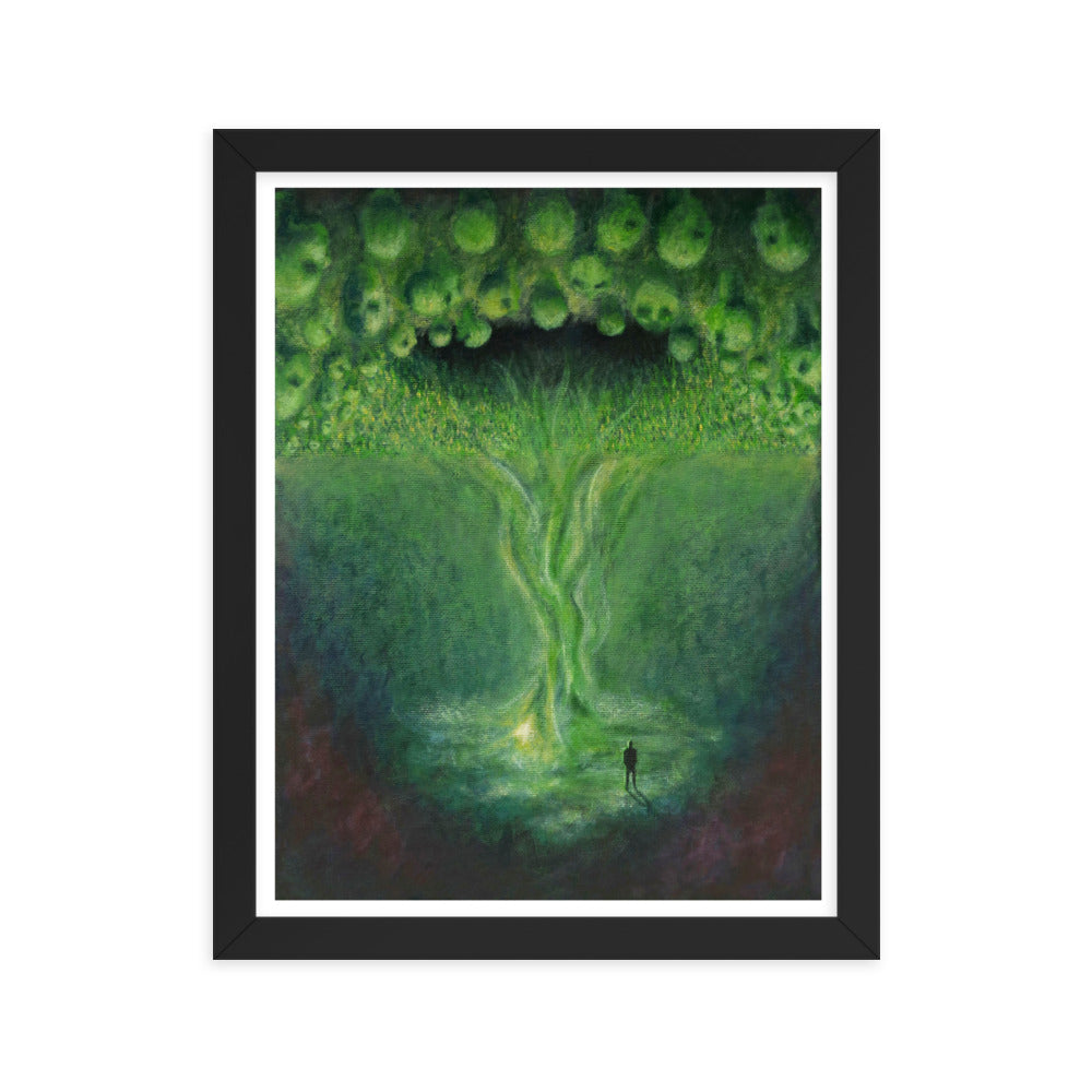 Árbol de la vida - Impresión enmarcada