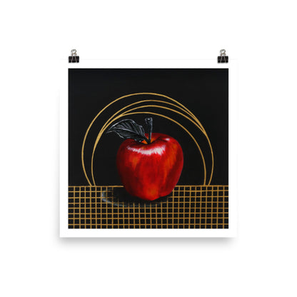 Eat a divine apple - Print