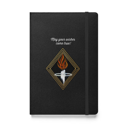 “May your wishes come true!” - Hardcover bound notebook