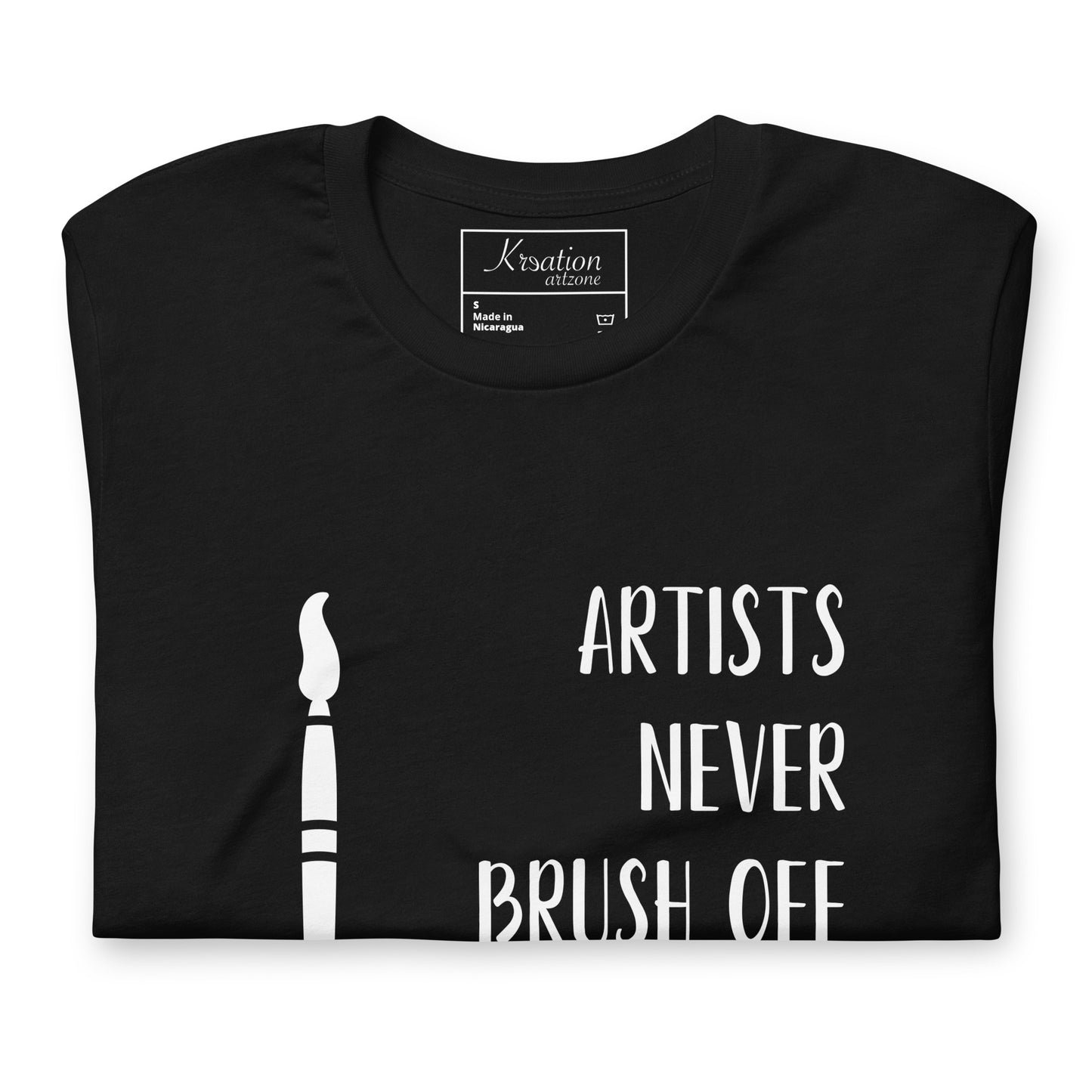 "Los artistas nunca ignoran un desafío". - Camiseta unisex
